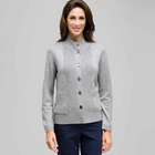 Long Sleeve Button Down Cardigan, , small