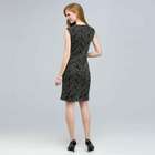 Drape Neck Dress., , small