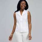 No-Iron Easy Care Sleeveless Shirt, , small