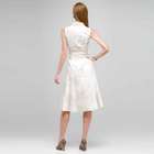 Neutral Floral Dress, , small