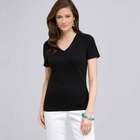 Short Sleeve V-Neck Tee, , small
