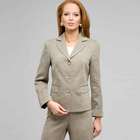 Notch Collar Button Down Jacket, , small