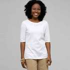 Embellished Boat Neck Tee, , small