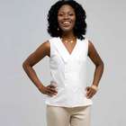 Sleeveless Pleated Shirt, , small